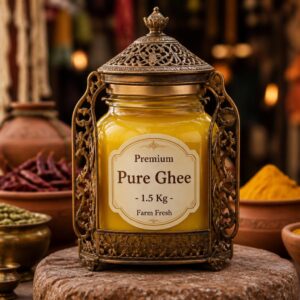 1.5 KG Premium Pure Desi Ghee Jar